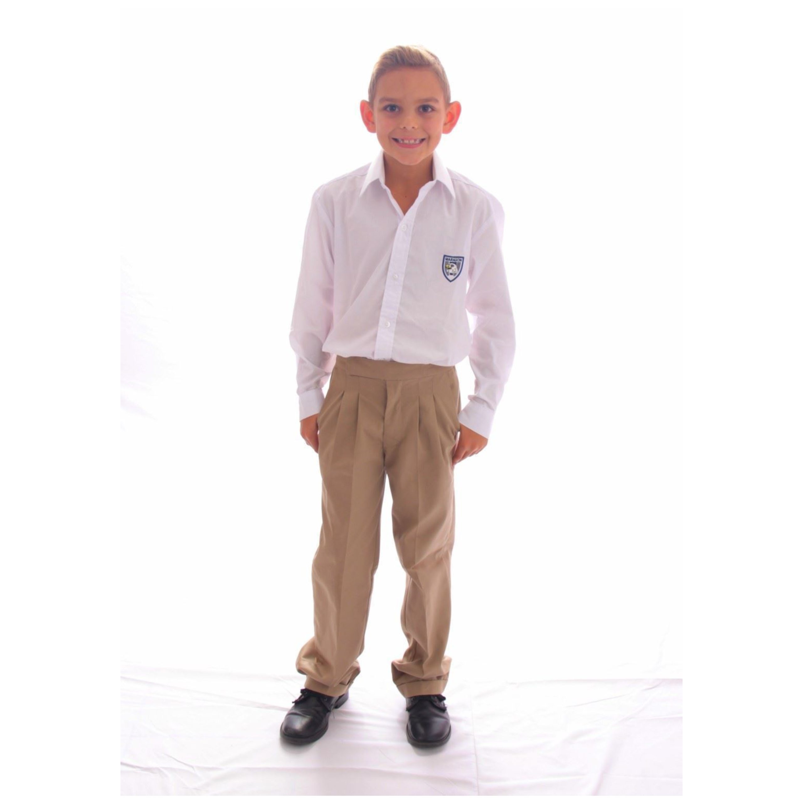 tyutiyuioi Khaki Long Pants - Image 1
